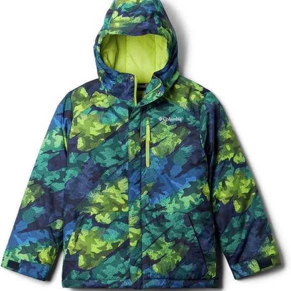 BRAND NEW youth boy columbia lightning lift snow winter jacket size S - Picture 1 of 6